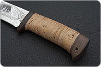 Нож охотничий НС-12  береста, х50crmov15, текстолит : фото 6
