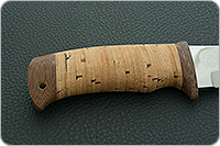 Нож охотничий НС-13  береста, х50crmov15, текстолит : фото 5