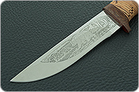 Нож охотничий НС-16  береста, х50crmov15, текстолит : фото 3