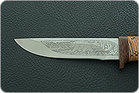 Нож охотничий НС-16  береста, х50crmov15, текстолит : фото 5