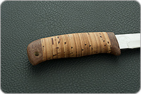 Нож охотничий НС-18  береста, х50crmov15, текстолит : фото 5