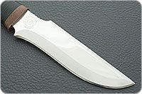 Нож охотничий НС-24  наборная кожа, х50crmov15, текстолит : фото 4