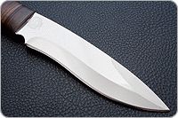 Нож охотничий НС-30  наборная кожа, х50crmov15, текстолит : фото 4