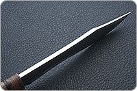 Нож охотничий НС-31  наборная кожа, х50crmov15, текстолит : фото 8