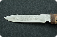 Нож охотничий НС-40  береста, х50crmov15, текстолит : фото 7