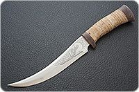 Нож охотничий НС-47  береста, х50crmov15, текстолит : фото 2