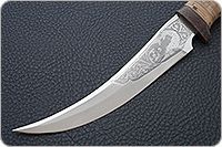 Нож охотничий НС-47  береста, х50crmov15, текстолит : фото 3