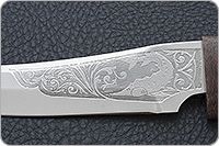 Нож охотничий НС-47  береста, х50crmov15, текстолит : фото 7