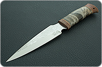 Нож охотничий НС-48  кап березовый, х50crmov15, текстолит : фото 2