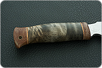 Нож охотничий НС-48  кап березовый, х50crmov15, текстолит : фото 5