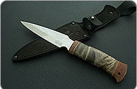 Нож охотничий НС-48  кап березовый, х50crmov15, текстолит : фото 11