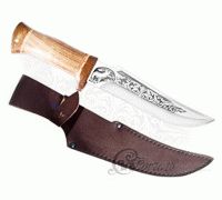 Нож охотничий НС-50  орех, х50crmov15, текстолит : фото 2