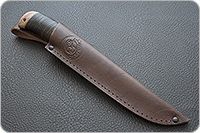 Нож охотничий НС-51  наборная кожа, х50crmov15, текстолит : фото 10