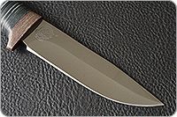 Нож туристический НС-27  наборная кожа, х50crmov15, текстолит : фото 6