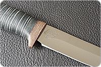 Нож туристический НС-27  наборная кожа, х50crmov15, текстолит : фото 8