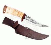 Нож туристический НС-39  береста, х50crmov15, текстолит : фото 2