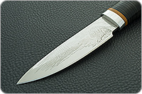 Нож охотничий НС-03  наборная кожа, х50crmov15, алюминий : фото 3