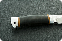 Нож охотничий НС-03  наборная кожа, х50crmov15, алюминий : фото 5