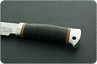 Нож охотничий НС-03  наборная кожа, х50crmov15, алюминий : фото 6