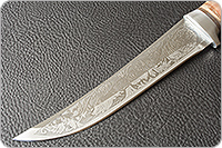 Нож охотничий НС-13  кап березовый, х50crmov15, алюминий : фото 2