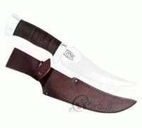 Нож охотничий НС-38  наборная кожа, х50crmov15, алюминий : фото 2