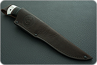 Нож туристический НС-17  наборная кожа, х50crmov15, алюминий : фото 11