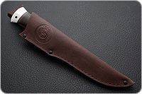 Нож охотничий НС-19 наборная кожа, х50crmov15, алюминий : фото 10