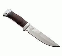 Нож охотничий НС-19 наборная кожа, х50crmov15, алюминий : фото 11