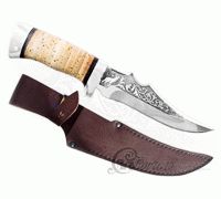 Нож туристический НС-32 береста, х50crmov15, алюминий : фото 2