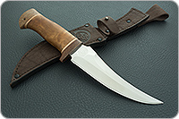 Нож охотничий НС-38  орех, х50crmov15, текстолит : фото 10