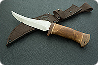 Нож охотничий НС-38  орех, х50crmov15, текстолит : фото 11