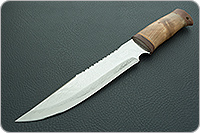 Нож НС-05 кап березовый, х50crmov15, текстолит : фото 2