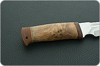 Нож НС-05 кап березовый, х50crmov15, текстолит : фото 5