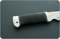 Нож охотничий НС-05  наборная кожа, х50crmov15, алюминий : фото 5