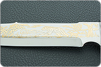 Нож охотничий НС-05  наборная кожа, х50crmov15, алюминий : фото 8