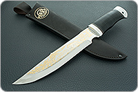 Нож охотничий НС-05  наборная кожа, х50crmov15, алюминий : фото 9