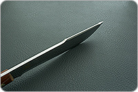 Нож  НС-74 накладки текстолит, х50crmov15, без тыльника : фото 10