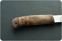 Нож охотничий НС-51  кап березовый, х50crmov15, текстолит : фото 5