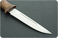 Нож  НС-80 кап березовый, х50crmov15, текстолит : фото 4