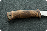 Нож  НС-80 кап березовый, х50crmov15, текстолит : фото 5