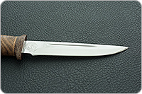 Нож  НС-80 кап березовый, х50crmov15, текстолит : фото 7