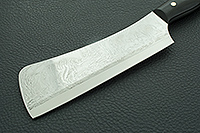 Топорик для мяса большой накладки искусственный камень, х50crmov15, цельнометаллический : фото 3