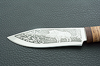 Нож  НС-69 береста, х50crmov15, текстолит : фото 7