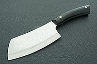 Топорик для мяса накладки искусственный камень, х50crmov15, без тыльника : фото 2