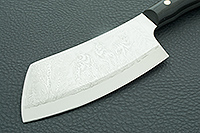 Топорик для мяса накладки искусственный камень, х50crmov15, без тыльника : фото 3