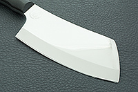 Топорик для мяса накладки искусственный камень, х50crmov15, без тыльника : фото 4