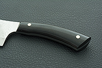 Топорик для мяса накладки искусственный камень, х50crmov15, без тыльника : фото 6