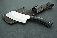 Топорик для мяса накладки искусственный камень, х50crmov15, без тыльника : фото 10