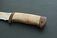 Нож туристический НС-28  кап березовый, х50crmov15, текстолит : фото 6