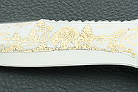 Нож туристический НС-28  кап березовый, х50crmov15, текстолит : фото 8